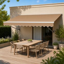 Ideal Folding Awning for Patios and Gardens 2.5m x 2m