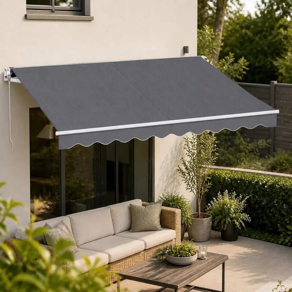 Outdoor Awning for Patios and Gardens 3.5M x 3M