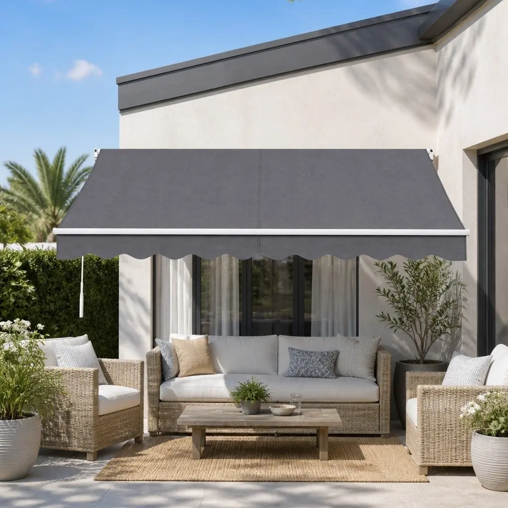 Outdoor Awning for Patios and Gardens 3.5M x 3M