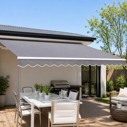 Practical Folding Arm Awning for Your Garden or Patio