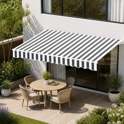 Practical 4m x 3m Awning for Your Patio or Garden