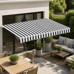 Versatile 5m x 3m Folding Arm Awning for Any Outdoor Space