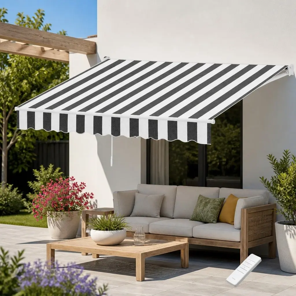 Motorised Awning for Patios and Gardens 2.5m x 2m