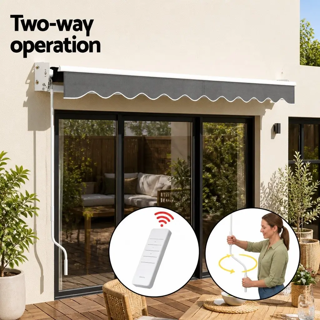 Retractable Awning for Various Outdoor Uses