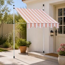 Practical Retractable Awning for Your Outdoor Space 2X1.8M