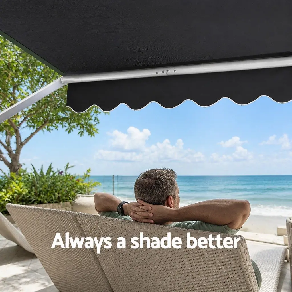 Awning for Patios and Gardens 2.4X2.1M