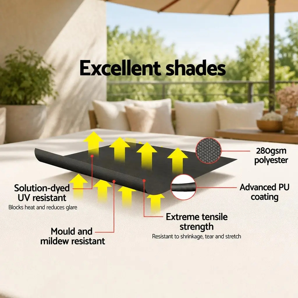 Awning for Patios and Gardens 2.4X2.1M
