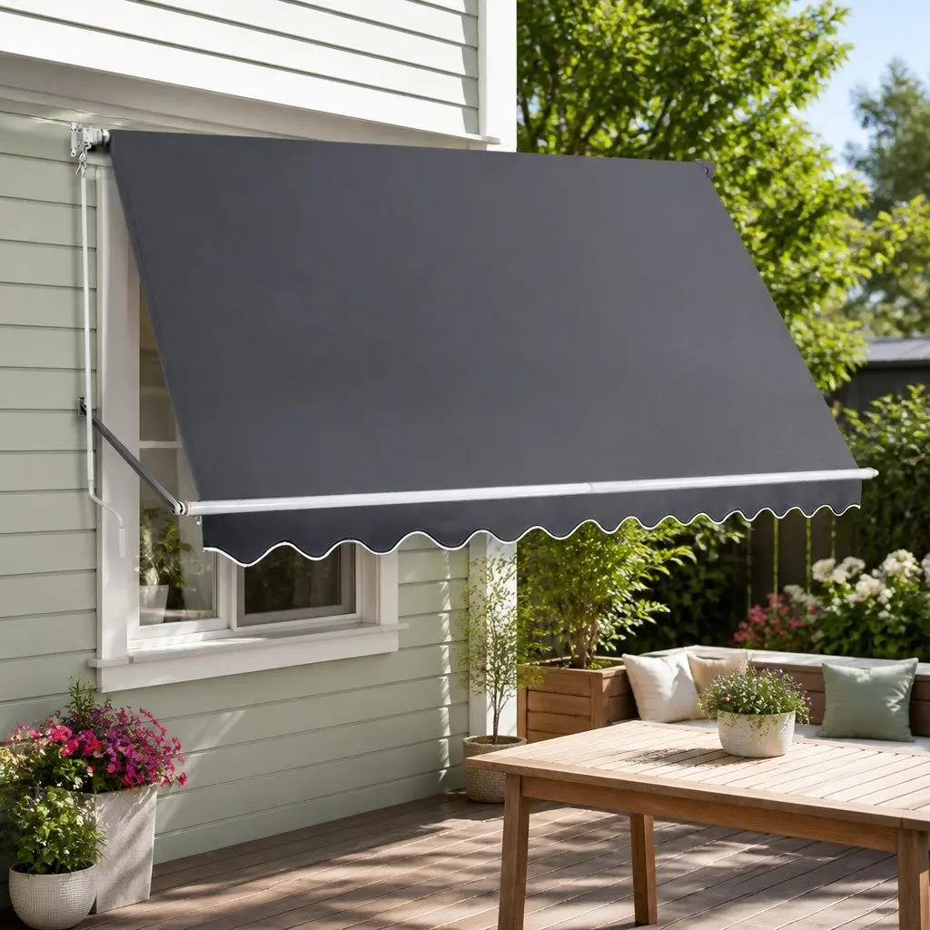 Retractable Awning 3.1m x 2.1m for Patios