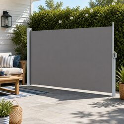 Versatile Side Awning for Patios and Balconies 2M x 3M Grey