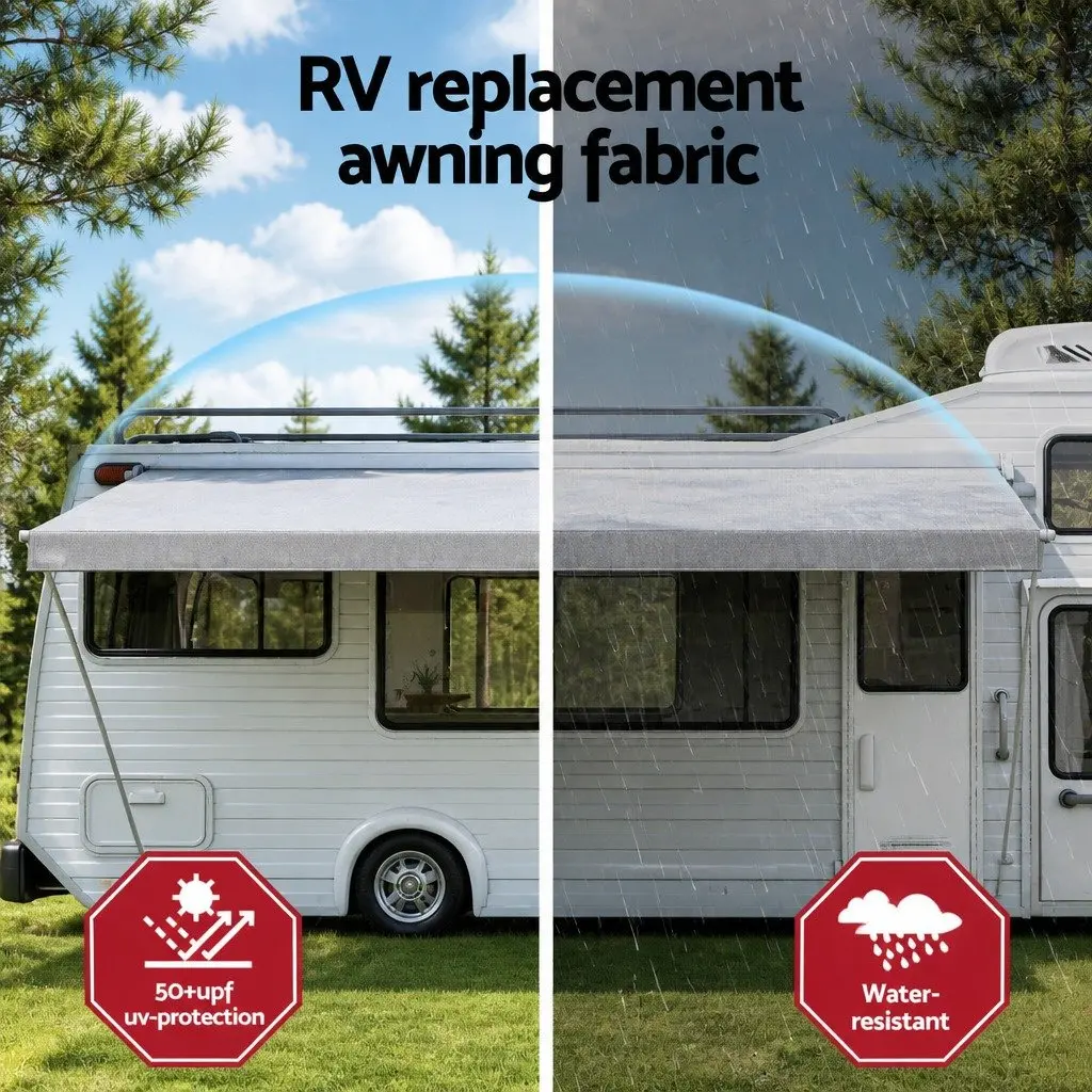 18ft Awning & Privacy Screen for Outdoor Use