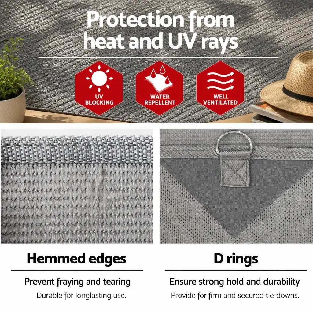 18ft Awning & Privacy Screen for Outdoor Use