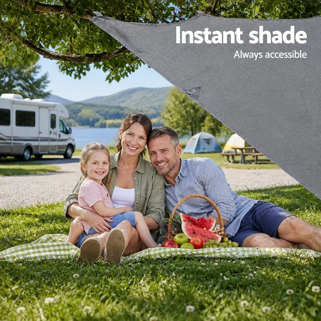 Caravan Privacy Screen 4.6x1.95M for Camping