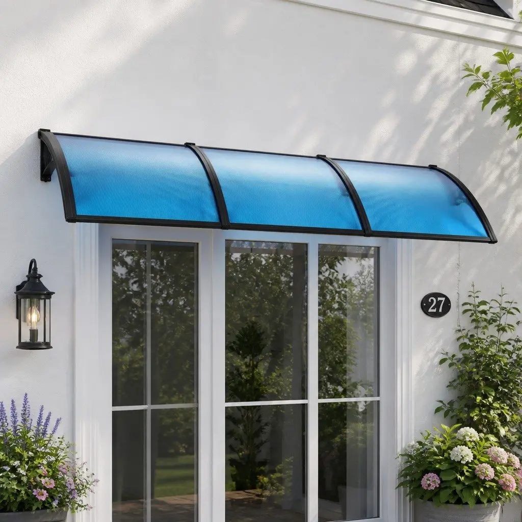1mx3m Blue Awning for Various Uses