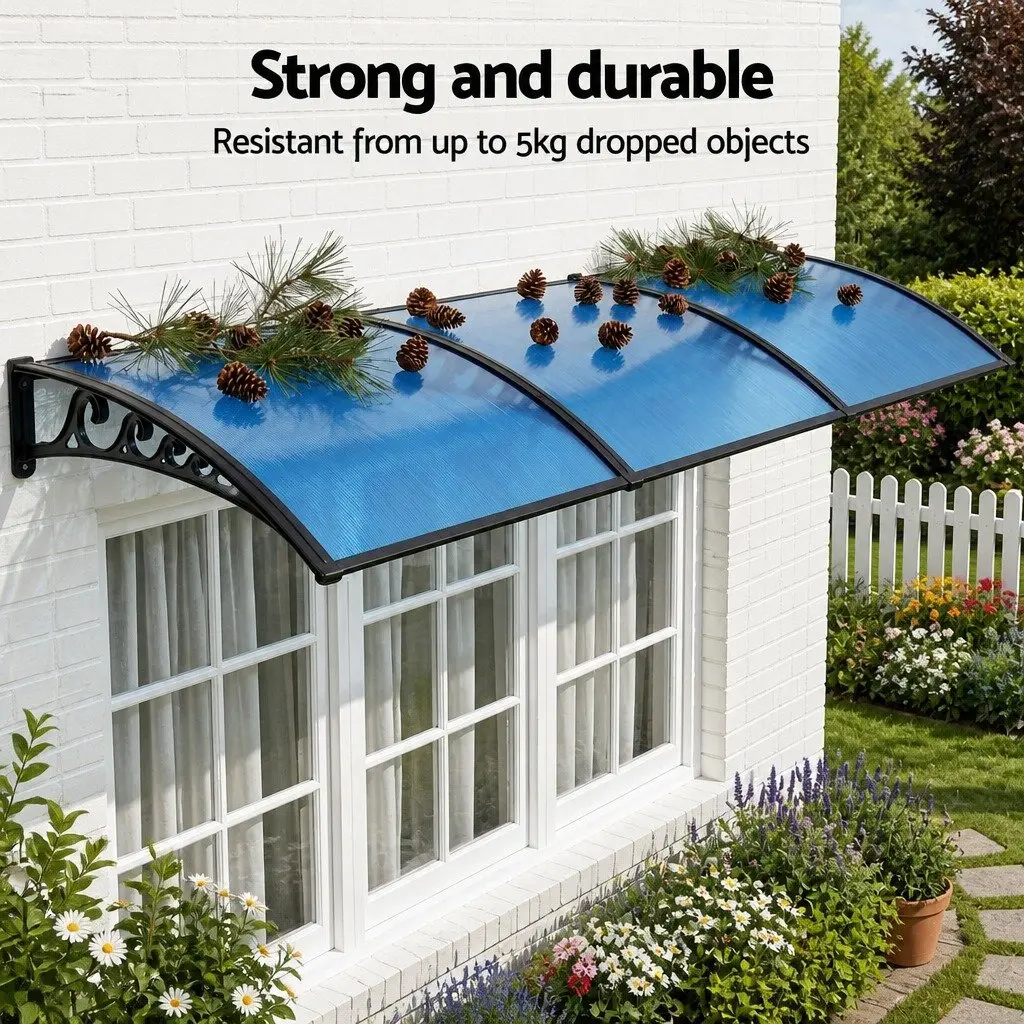 1mx3m Blue Awning for Various Uses
