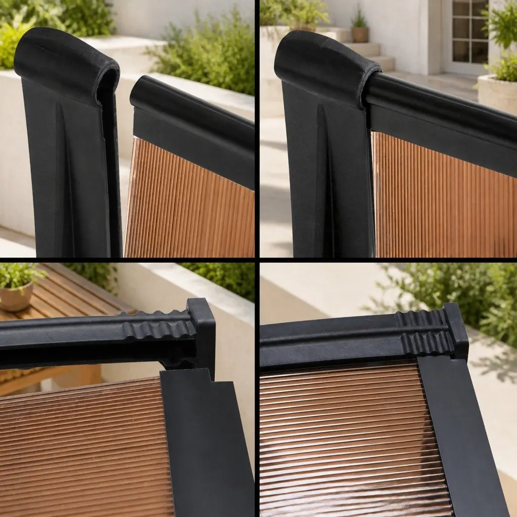 1m x 2m Window Door Awning for Home Use