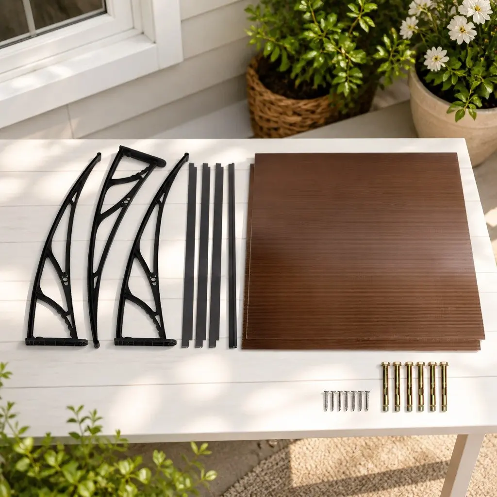 1m x 2m Window Door Awning for Home Use