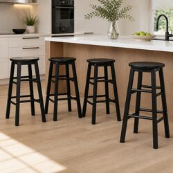 Versatile Round Bar Stools for Your Home Setup