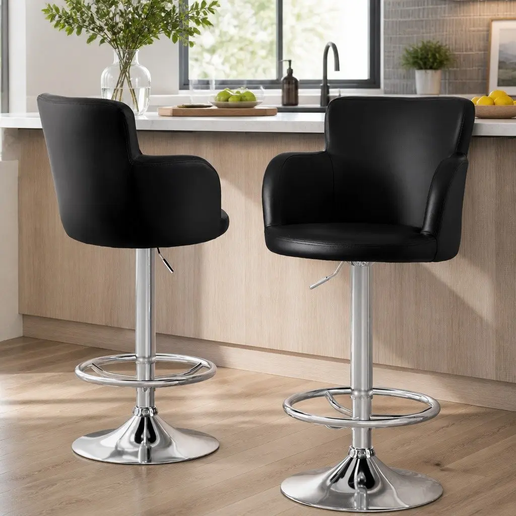 Swivel Bar Stools for Kitchen and Dining Areas