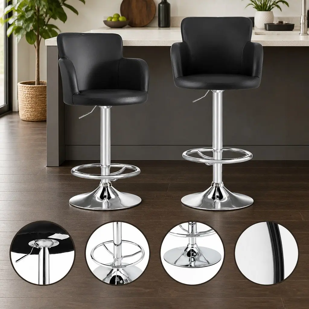 Swivel Bar Stools for Kitchen and Dining Areas