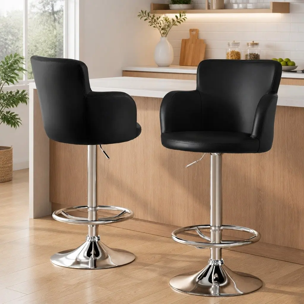 Swivel Bar Stools for Kitchen and Dining Areas