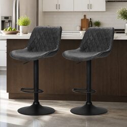 Versatile Bar Stools for Home Use - Set of 2