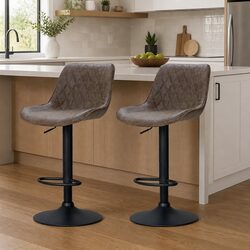 Vintage Brown Bar Stools - Perfect for Your Home Bar