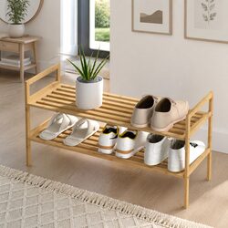 Versatile Shoe Rack for Your Entryway or Closet