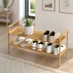 Versatile Shoe Rack for Your Entryway or Closet