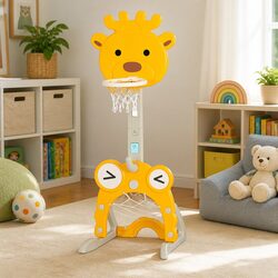Practical Basketball Hoop Stand for Active Kids’ Play Areas