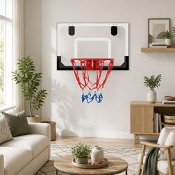Versatile Mini Basketball Hoop for Doors and Walls at Home