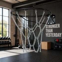 Practical Basketball Net for Home Courts