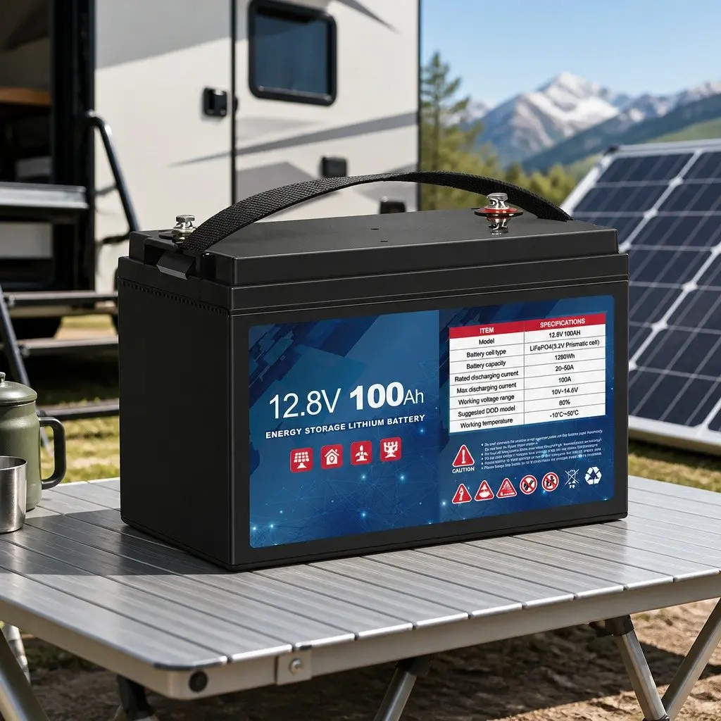 12V LiFePO4 Lithium Iron Deep Cycle Battery Portable Power Bank