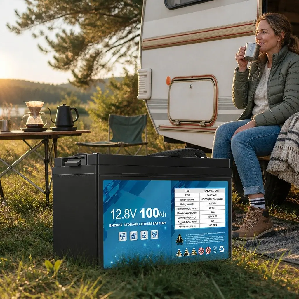 12V LiFePO4 Lithium Iron Deep Cycle Battery Portable Power Bank