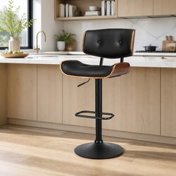 Versatile Bar Stool for Kitchen Counters and Dining Spaces