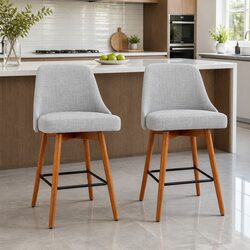 Ideal Bar Stools for Kitchen and Dining Spaces - Set of 2