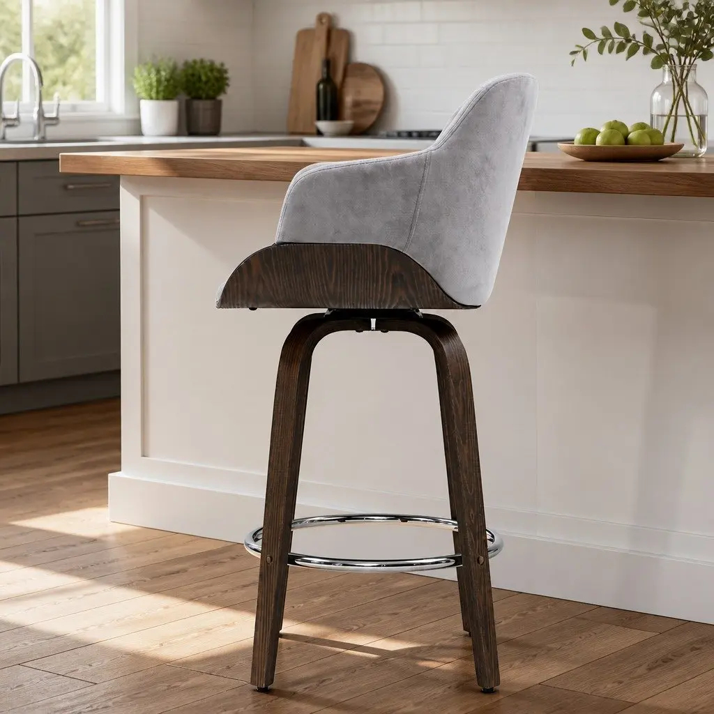 Bar Stools Set of 2 for Kitchen and Dining