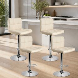 Functional Bar Stools Set of 4 for Everyday Use