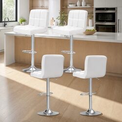 Functional Bar Stools Set of 4 for Any Kitchen or Bar