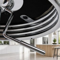 Practical Set of 4 Padded Bar Stools for Your Kitchen