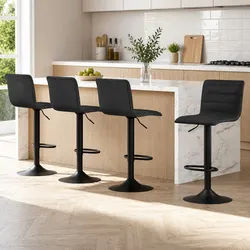Versatile Bar Stools Set of 4 for Home Use
