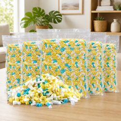 Versatile Shredded Memory Foam Filler for Home Use