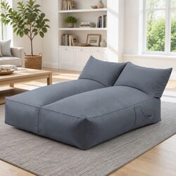 Versatile L-Shape Bean Bag Chair for Everyday Use