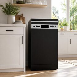 Practical Black Dishwasher for Everyday Use