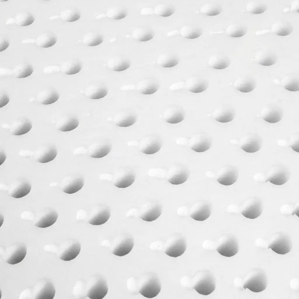 Natural Latex Pillows Dunlop 60cm x 40cm x 10cm White Removable Cover Cervical Neck Sleeping Pillow