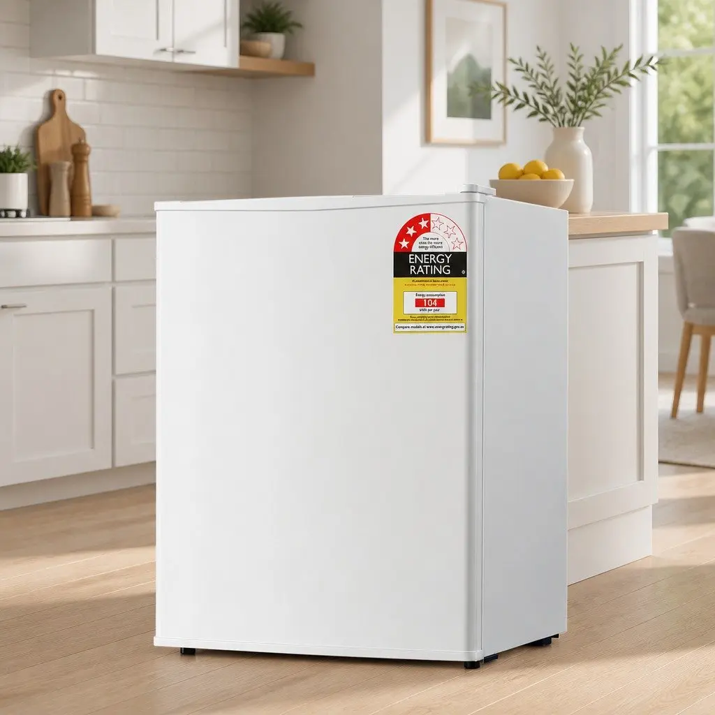 Portable Mini Bar Fridge 70L White Caravan Apartment Office Hotel Extra
