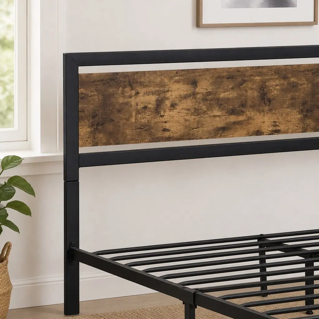 Double Bed Frame with Storage Options