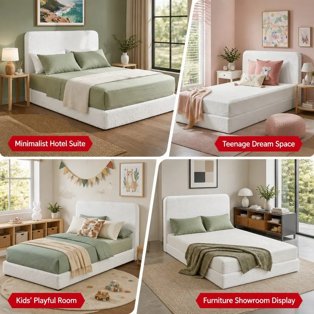 Double Bed Frame for Various Home Settings