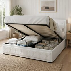 Versatile King Size Gas Lift Bed Frame for Your Home