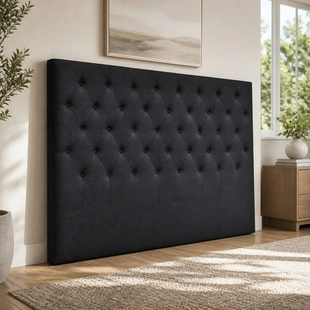 Charcoal King Size Bed Head for Any Bedroom