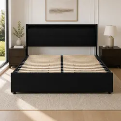 Practical Queen Bed Frame with Storage for Everyday Use